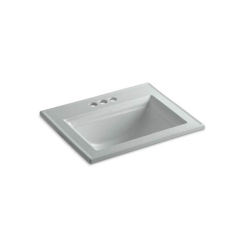 Kohler - Memoirs Stately 22-3/4'' rectangular drop-in bathroom sink - Ice Grey