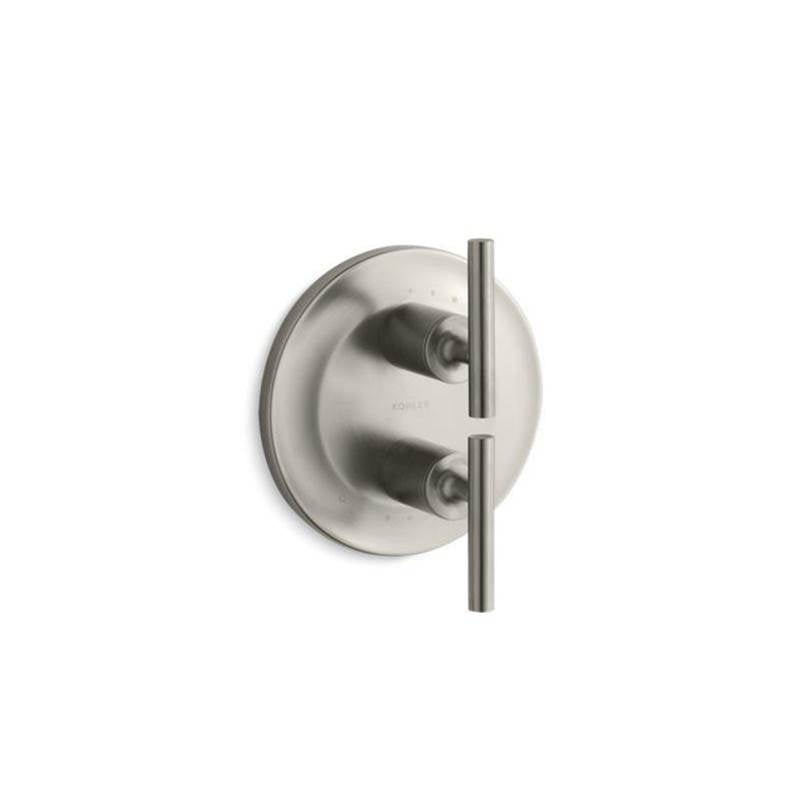 Kohler - Purist MasterShower temperature and volume control valve trim - Vibrant Brushed Nickel