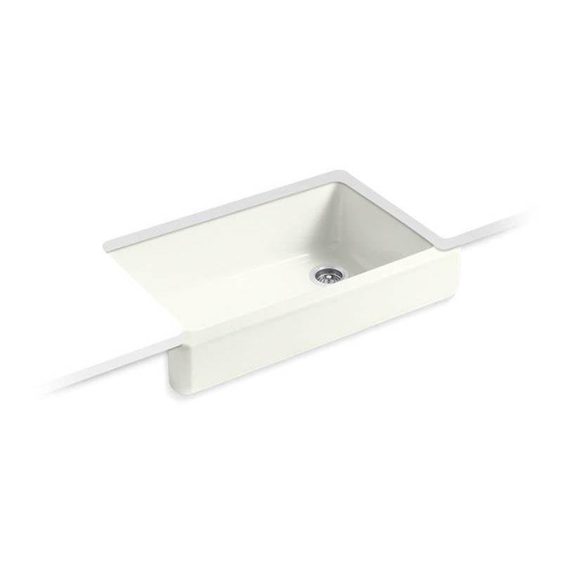 Kohler - Whitehaven 35-1/2'' undermount single-bowl farmhouse kitchen sink - Dune