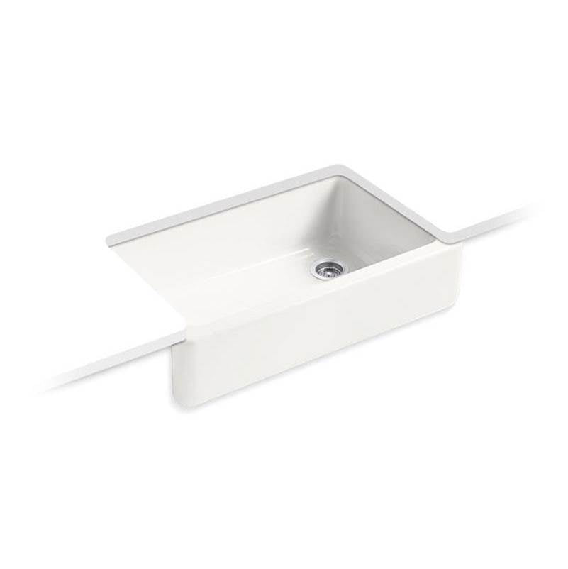 Kohler - Whitehaven 35-3/4'' undermount single-bowl farmhouse kitchen sink - Sea Salt