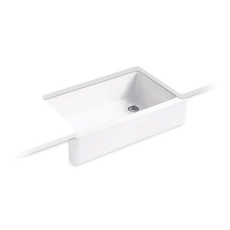 Kohler - Whitehaven 35-3/4'' undermount single-bowl farmhouse kitchen sink - White