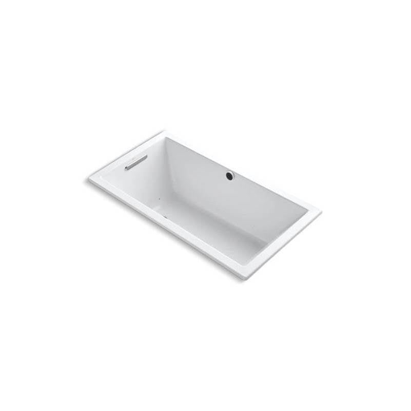 Kohler - Underscore 60'' x 32'' drop-in Heated BubbleMassageE air bath - White