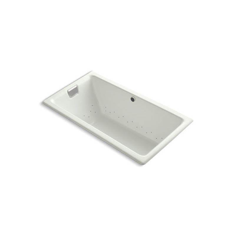 Kohler - Tea-for-Two 66'' x 36'' drop-in Heated BubbleMassageE air bath - Dune