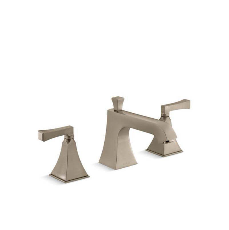 Kohler - Memoirs Stately Deck-mount bath faucet trim with diverter - Vibrant Brushed Bronze