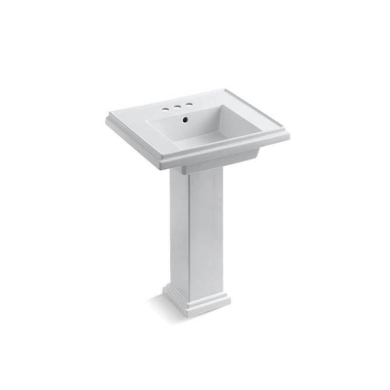 Kohler - Tresham 24'' square pedestal bathroom sink - White