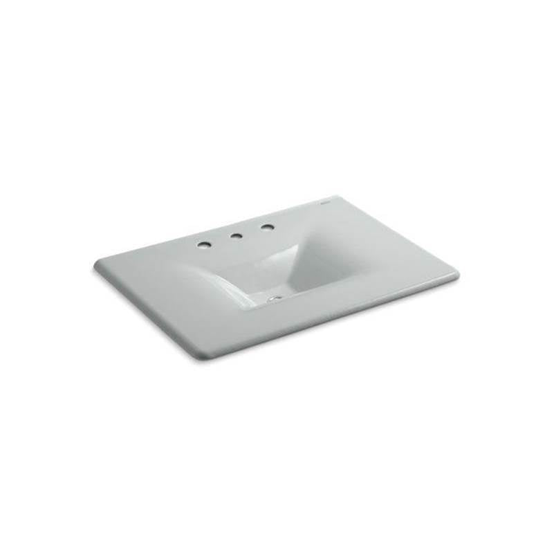 Kohler - Iron/Impressions 31'' Enameled cast iron vanity top with integrated rectangular sink - Ice Grey