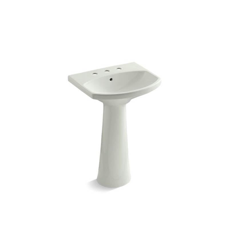 Kohler - Cimarron 22-3/4'' rectangular pedestal bathroom sink - Dune