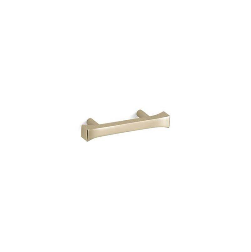 Kohler - Memoirs Stately 3'' cabinet pull - Vibrant French Gold
