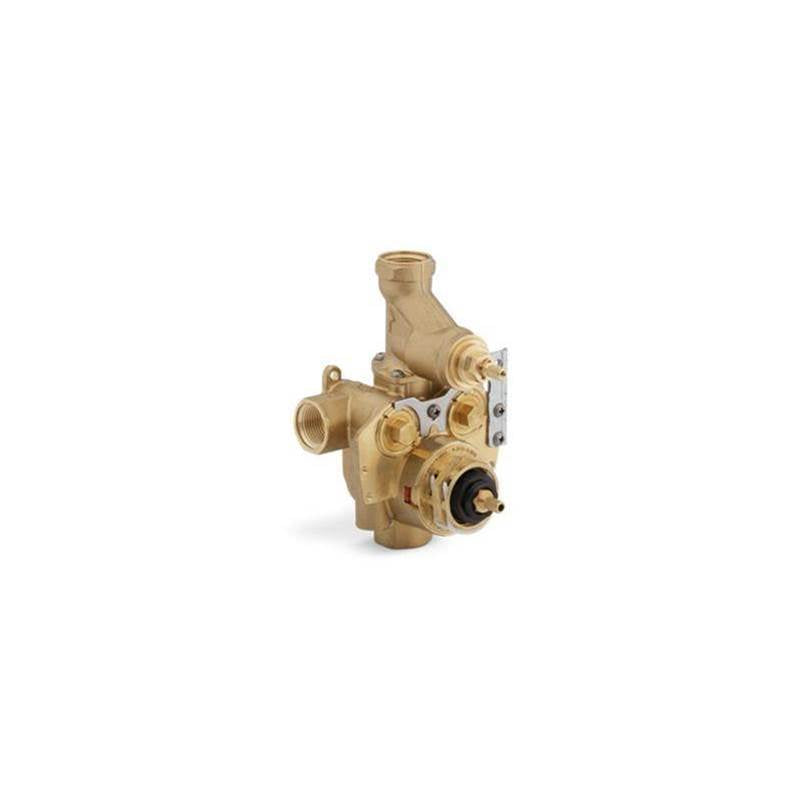 Kohler - MasterShower XVII 3/4'' thermostatic valve with integral volume control and stops