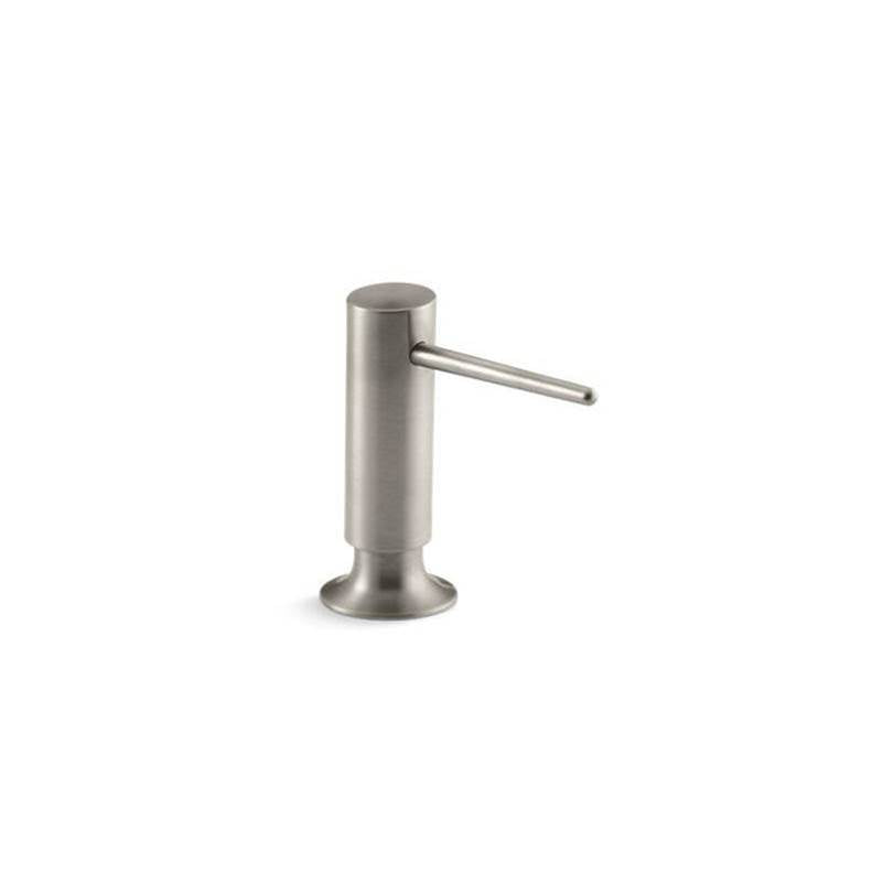 Kohler - Contemporary design soap/lotion dispenser - Vibrant Brushed Nickel