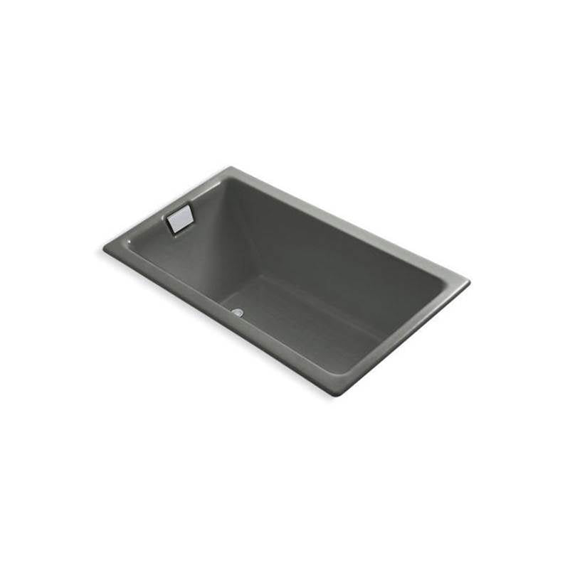 Kohler - Tea-for-Two 66'' x 36'' drop-in/undermount bath - Thunder Grey