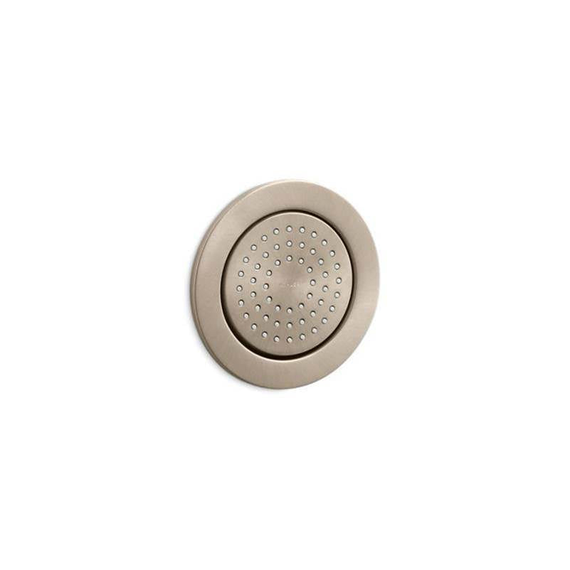 Kohler - WaterTile Round 54-nozzle single-function body spray, 2.0 gpm - Vibrant Brushed Bronze