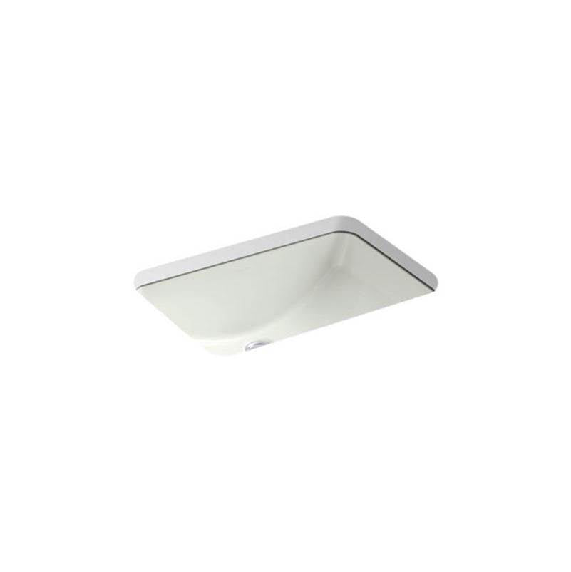 Kohler - Ladena 21'' rectangular undermount bathroom sink with glazed underside, no overflow - Dune