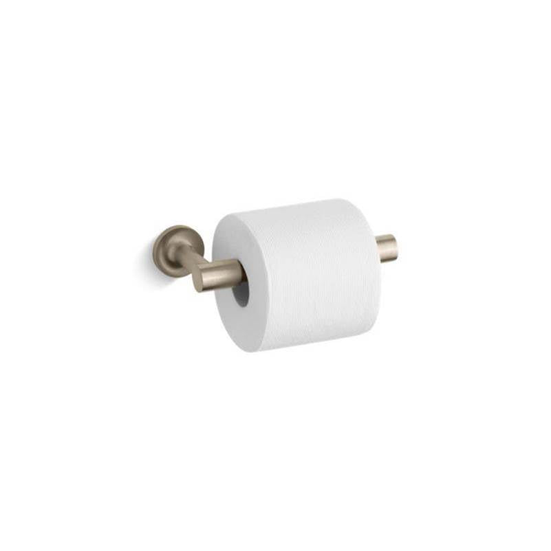 Kohler - Purist Pivoting toilet paper holder - Vibrant Brushed Bronze