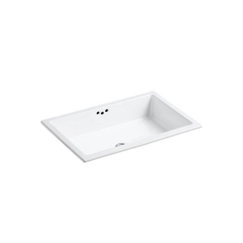 Kohler - Kathryn 24'' rectangular undermount bathroom sink - White