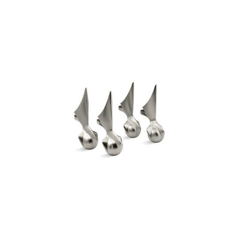 Kohler - AntiqueE Ball-and-claw feet - Vibrant Brushed Nickel