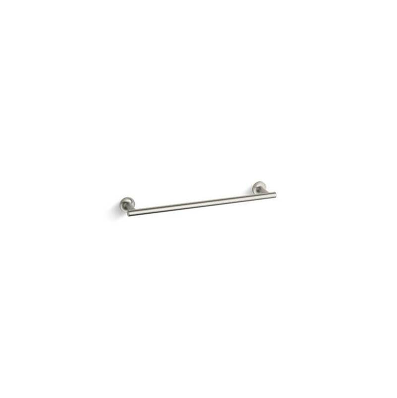 Kohler - Purist 18'' towel bar - Vibrant Brushed Nickel