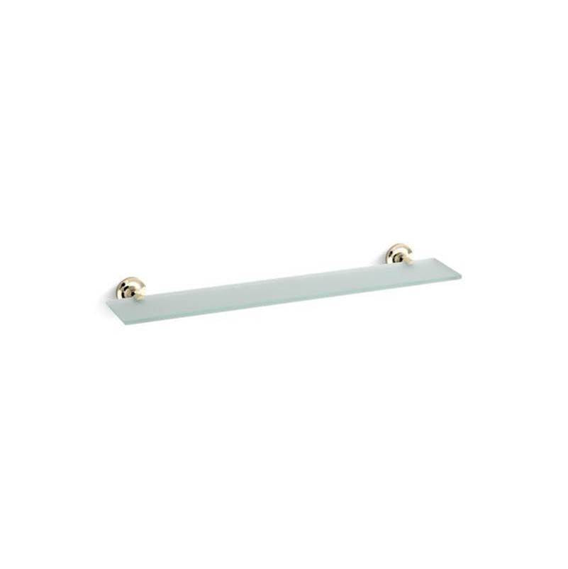 Kohler - Purist Glass shelf - Vibrant French Gold