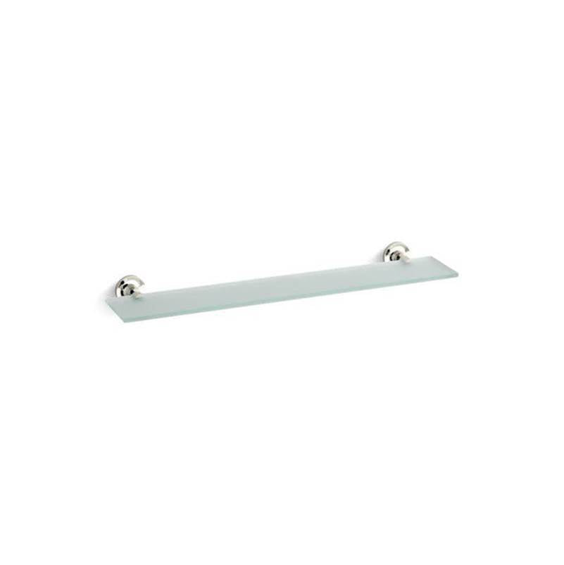 Kohler - Purist Glass shelf - Vibrant Polished Nickel