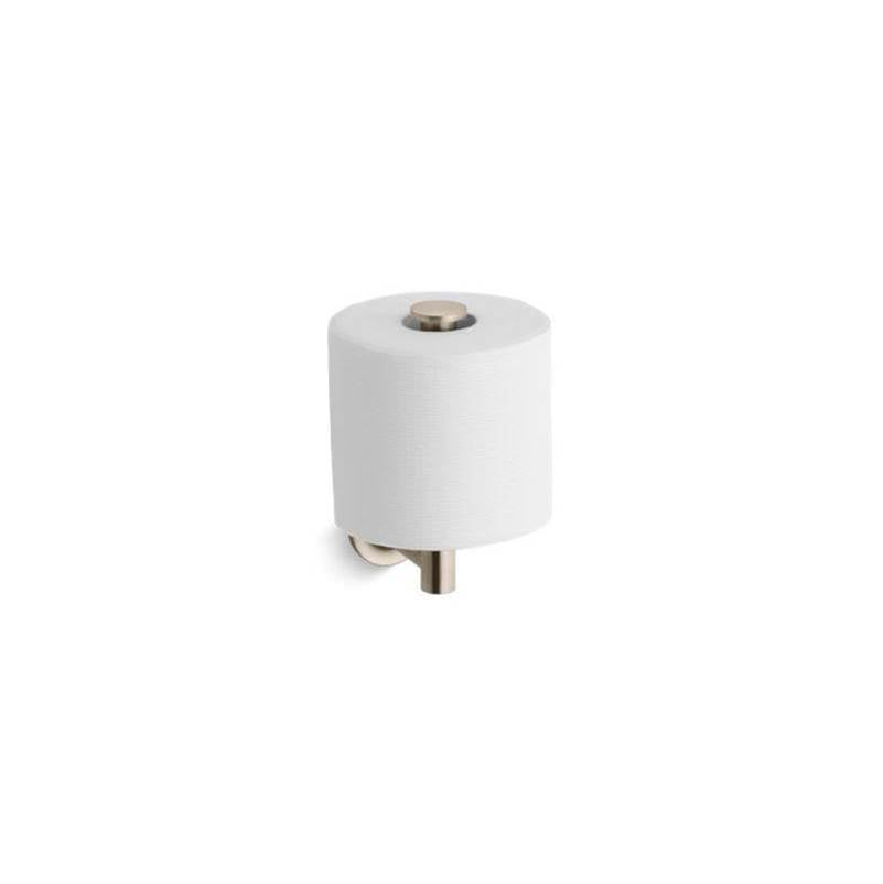 Kohler - Purist Vertical toilet paper holder - Vibrant Brushed Bronze