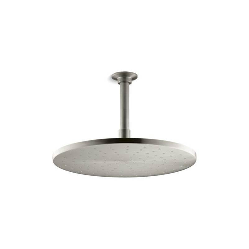 Kohler - Contemporary Round 12'' single-function rainhead, 2.5 gpm - Vibrant Brushed Nickel