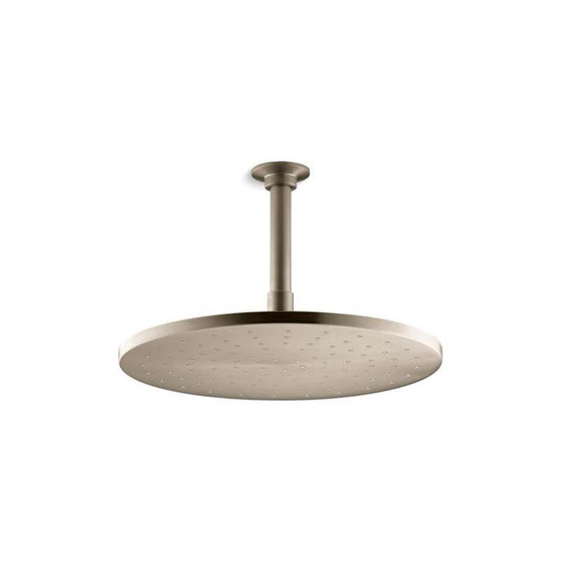 Kohler - Contemporary Round 12'' single-function rainhead, 2.5 gpm - Vibrant Brushed Bronze