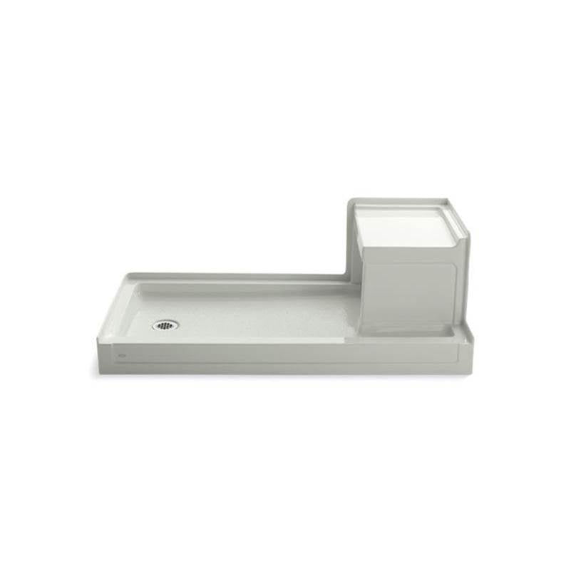 Kohler - Tresham 60'' x 32'' alcove shower base, left drain - Dune