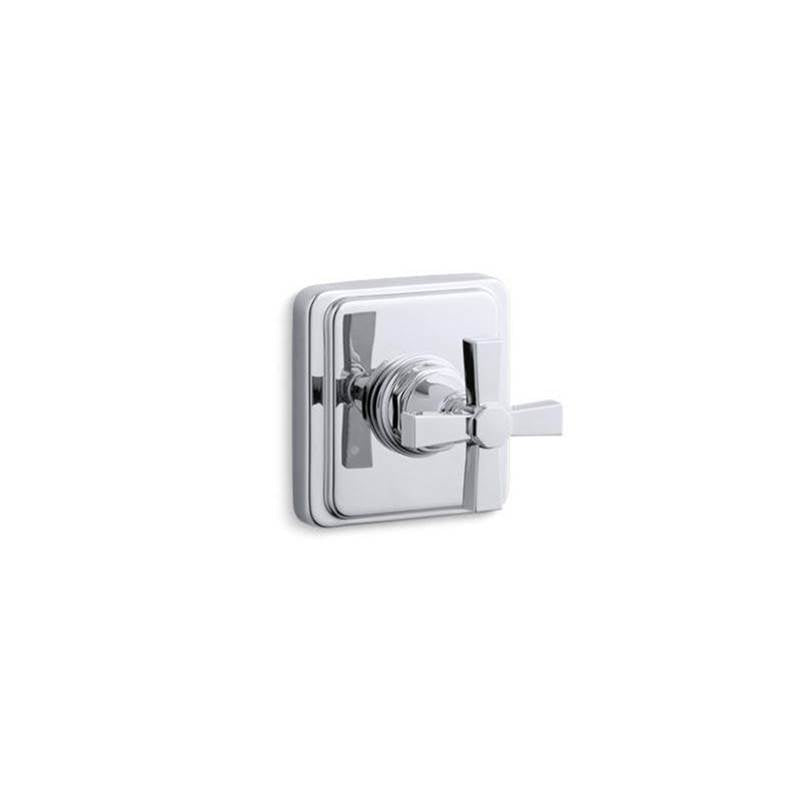 Kohler - Pinstripe Pure MasterShower transfer valve trim cross handle - Polished Chrome