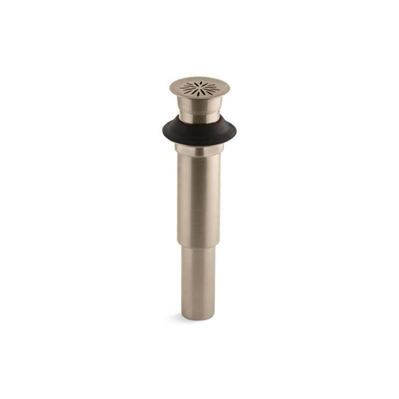 Kohler - Decorative grid drain without overflow - Vibrant Brushed Bronze