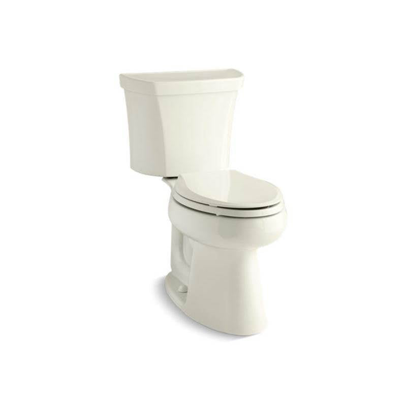Kohler - Highline Two-piece elongated toilet, 1.28 gpf - Biscuit