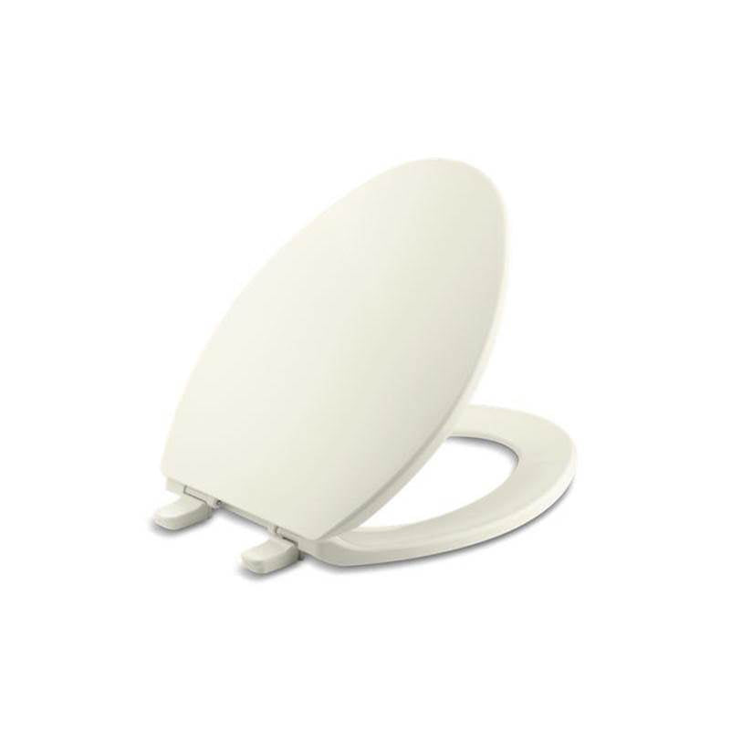 Kohler - BreviaE Quick-ReleaseE elongated toilet seat - Biscuit