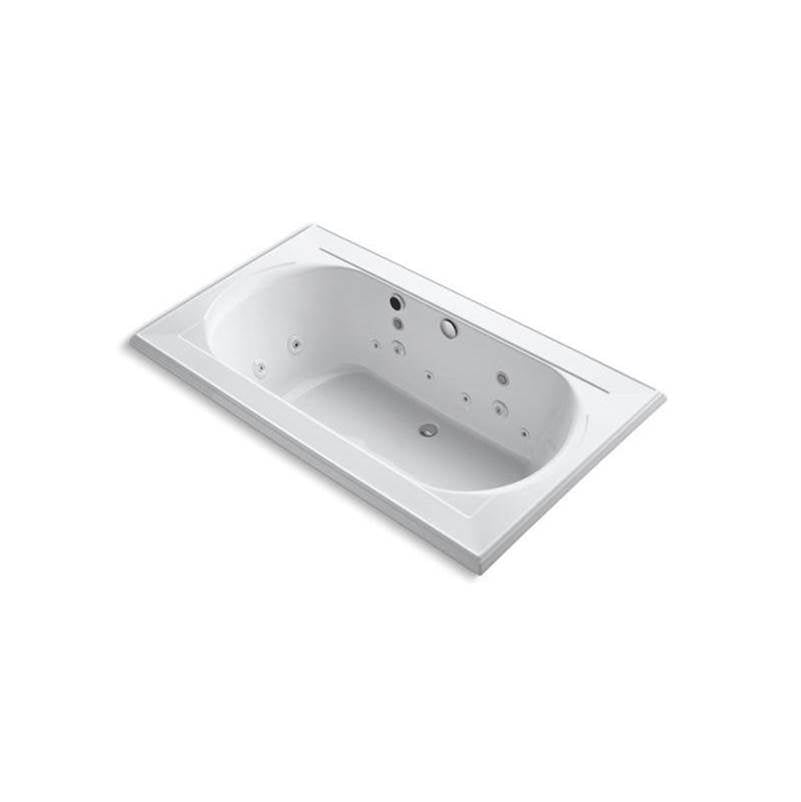 Kohler - Memoirs 72'' x 42'' drop-in Effervescence whirlpool bath - White