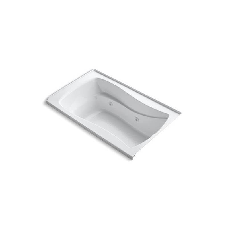 Kohler - Mariposa 60'' x 36'' alcove whirlpool, right drain - White