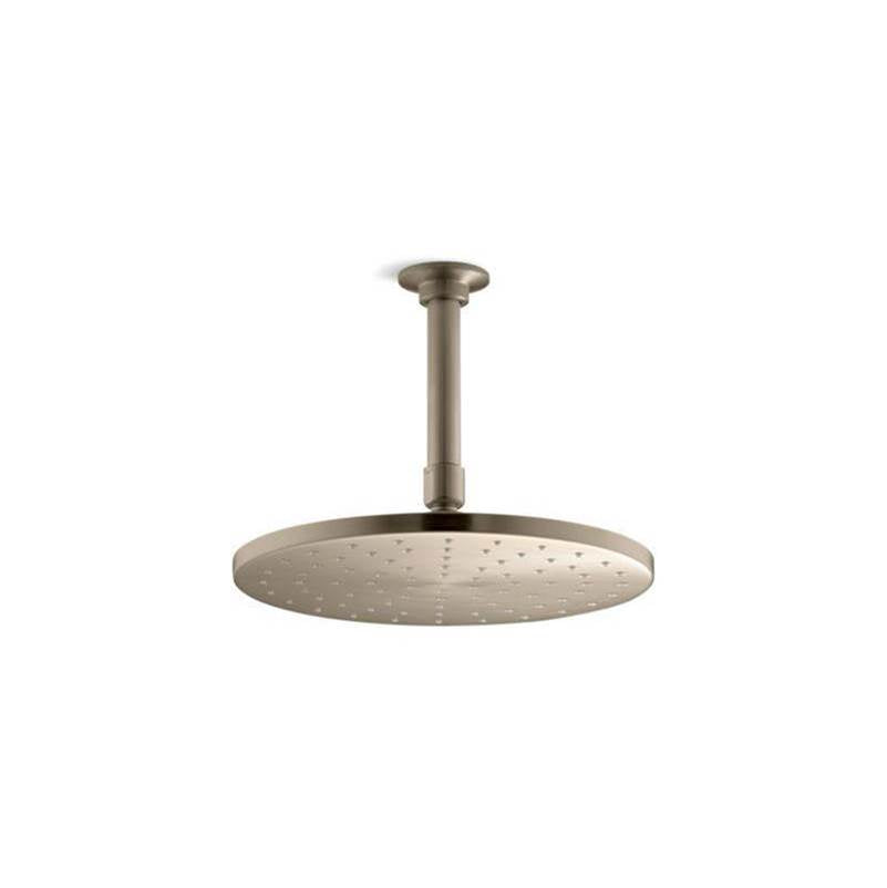 Kohler - Contemporary Round 10'' single-function rainhead, 2.5 gpm - Vibrant Brushed Bronze
