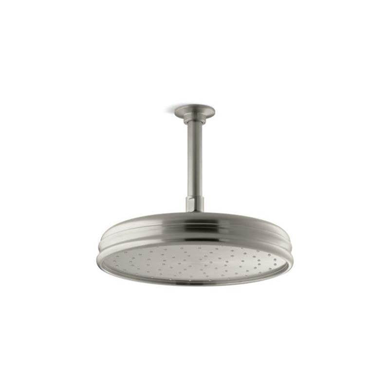 Kohler - Traditional 10'' single-function rainhead, 2.5 gpm - Vibrant Brushed Nickel