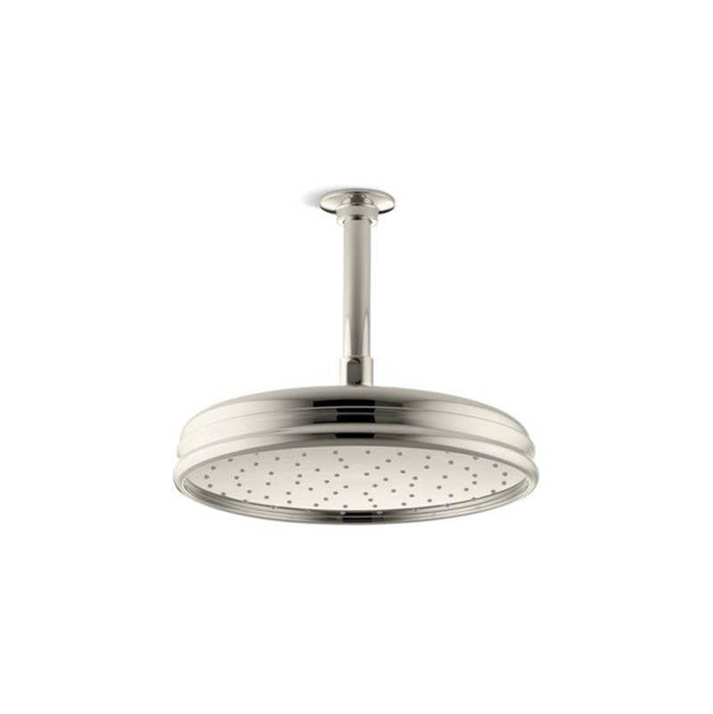 Kohler - Traditional 10'' single-function rainhead, 2.5 gpm - Vibrant Polished Nickel