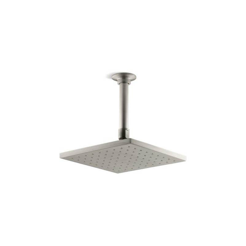 Kohler - Contemporary Square 8'' single-function rainhead, 2.5 gpm - Vibrant Brushed Nickel