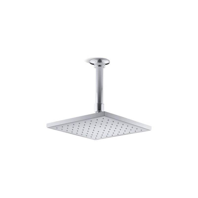 Kohler - Contemporary Square 8'' single-function rainhead, 2.5 gpm - Polished Chrome