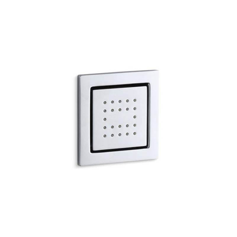 Kohler - WaterTile Square 22-nozzle single-function body spray, 2.5 gpm - Polished Chrome