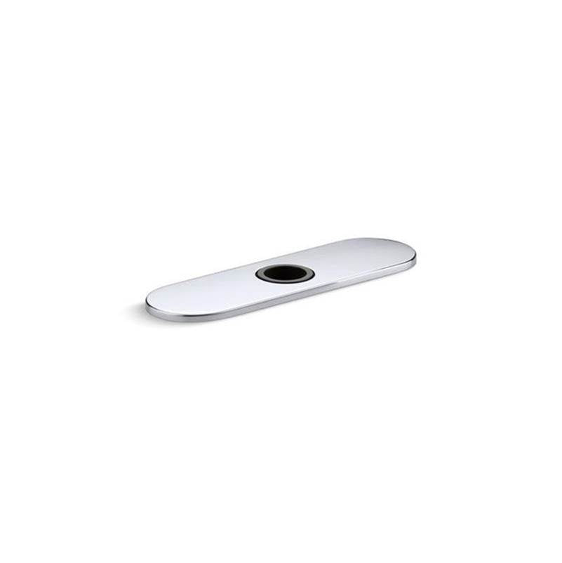 Kohler - 8'' escutcheon plate for InsightE and Kinesis faucet - Polished Chrome