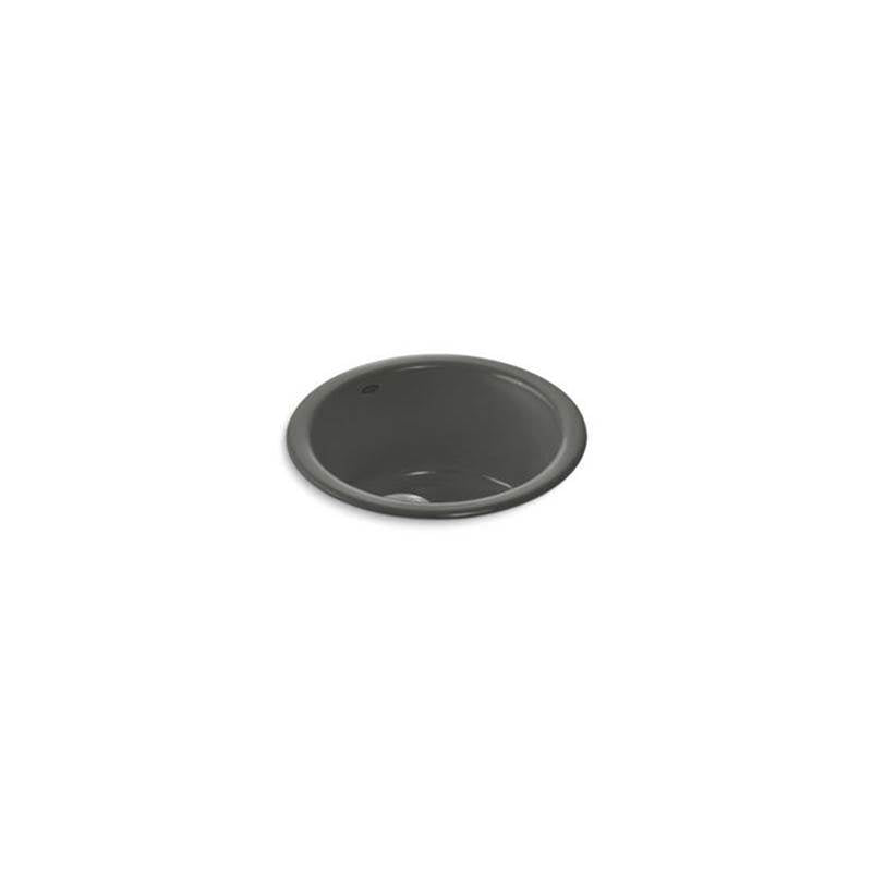 Kohler - Porto FinoE 18-1/2'' top-/undermount single-bowl bar sink - Thunder Grey