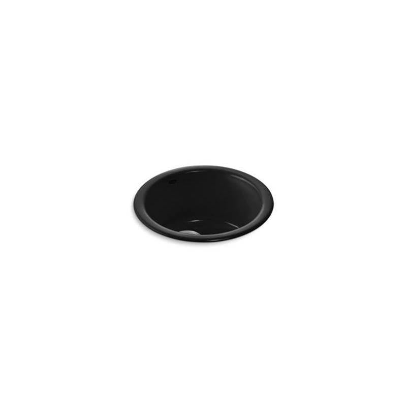 Kohler - Porto FinoE 18-1/2'' top-/undermount single-bowl bar sink - Black