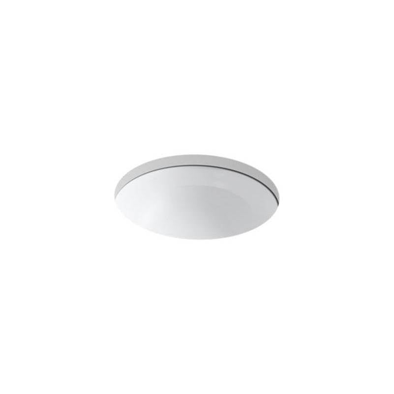 Kohler - Camber 16-1/4'' round undermount bathroom sink, no overflow - White