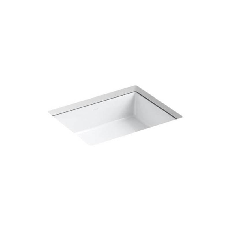 Kohler - Verticyl 19-3/4'' rectangular undermount bathroom sink - White
