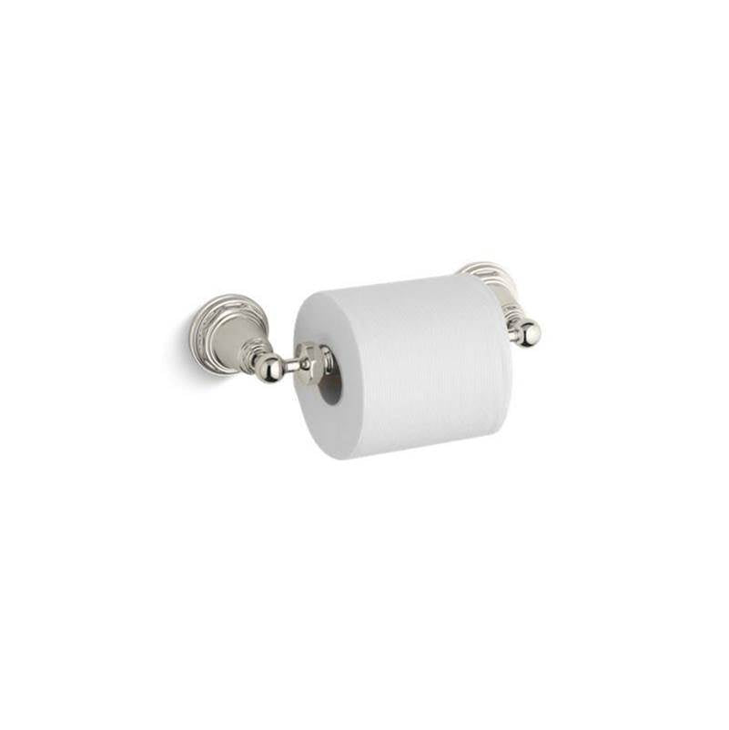 Kohler - Pinstripe Toilet paper holder - Vibrant Polished Nickel