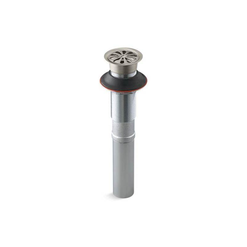 Kohler - Bathroom sink grid drain without overflow - Vibrant Brushed Nickel