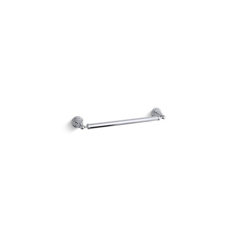 Kohler - Pinstripe 18'' towel bar - Polished Chrome