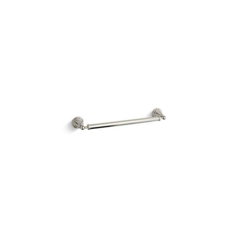 Kohler - Pinstripe 18'' towel bar - Vibrant Polished Nickel