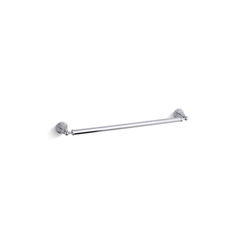 Kohler - Pinstripe 24'' towel bar - Polished Chrome