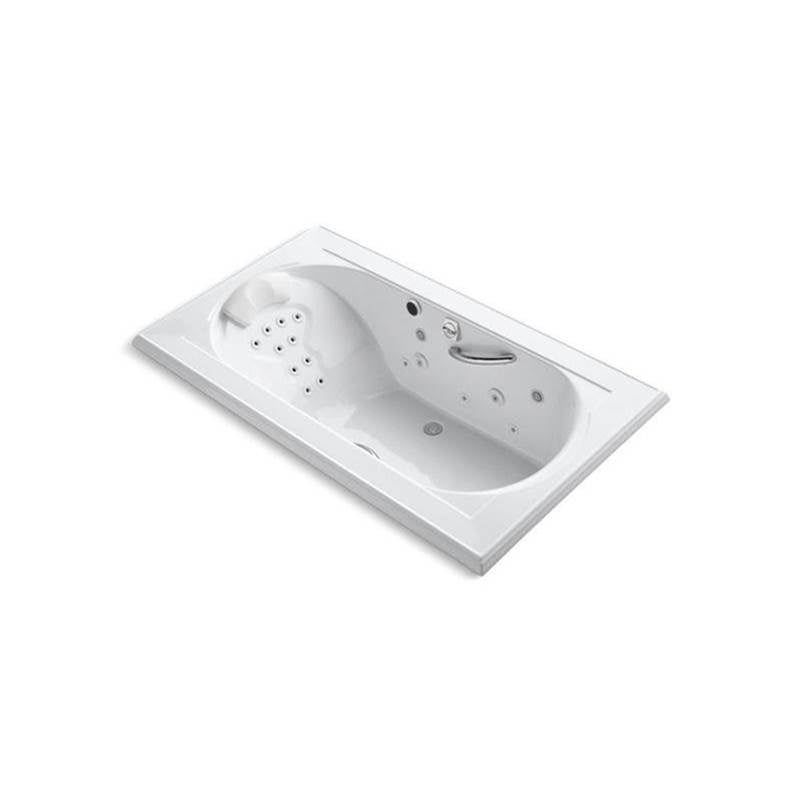 Kohler - Memoirs 72'' x 42'' drop-in Effervescence whirlpool bath - White
